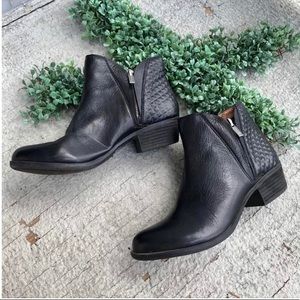 Lucky Brand Black Booties